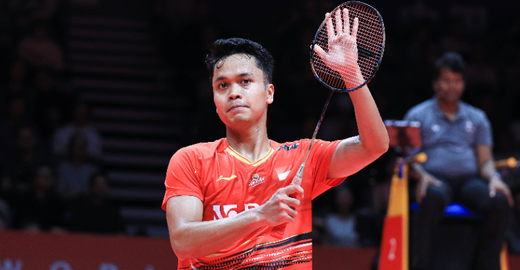 2 Kali Menang Ginting Gagal Ke Semifinal BWF World Tour Finals