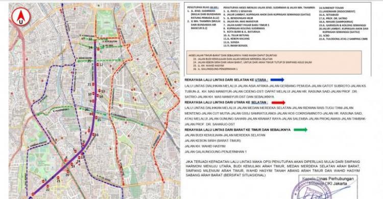 Care Free Night Pada Festival Malam Tahun Baru Dishub DKI Jakarta