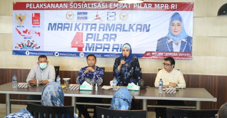 Gelar Sosialisasi Pilar Mpr Ri Melani Leimena Suharli Ingatkan Soal