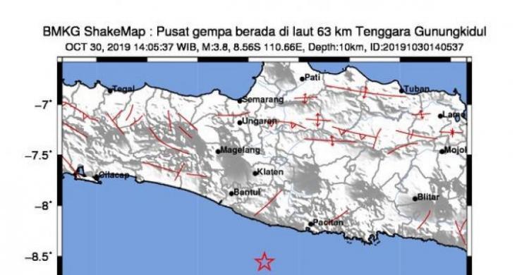 Dampak Gempabumi Yogyakarta Dan Pacitan BMKG Imbau Warga Hindari