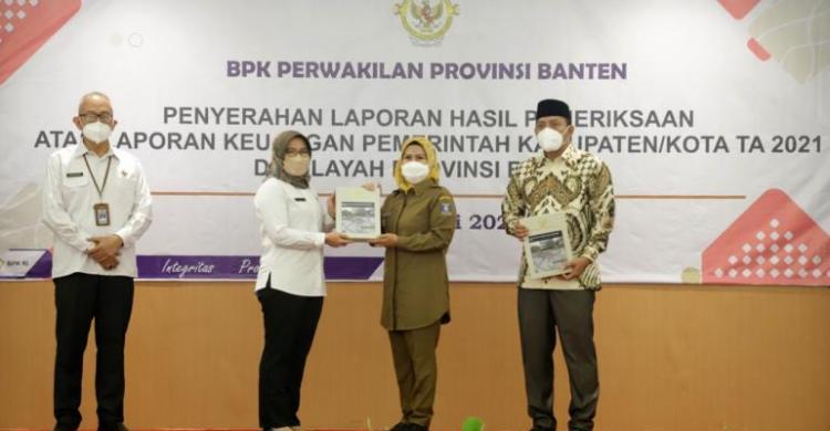 Pemkab Serang Raih Opini WTP BPK 11 Kali Berturut Turut