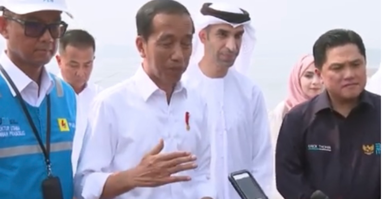 Presiden Jokowi Resmikan PLTS Terapung Terbesar Se Asia Tenggara Di Cirata