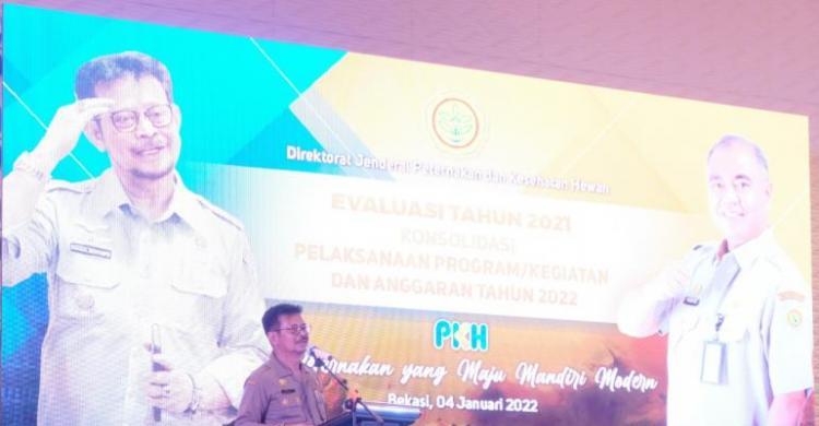 2022 Jadi Tahun Peternakan Mentan Dorong Percepatan Kinerja Program PKH