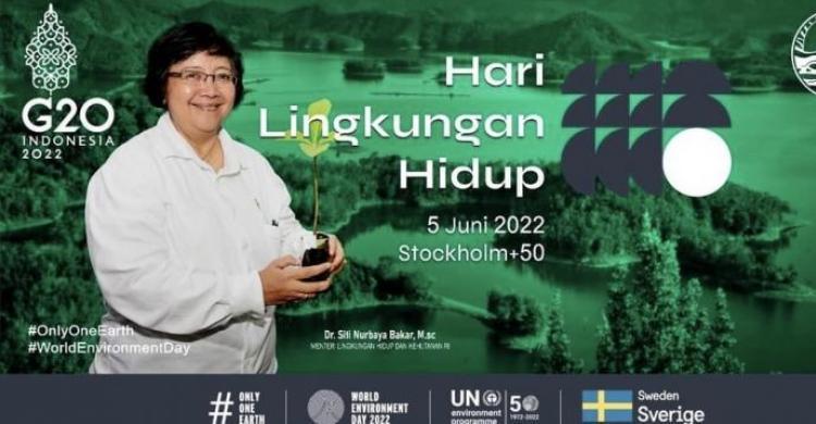 Hari Lingkungan Hidup Sedunia Menteri Siti RI Berhasil Turunkan Angka