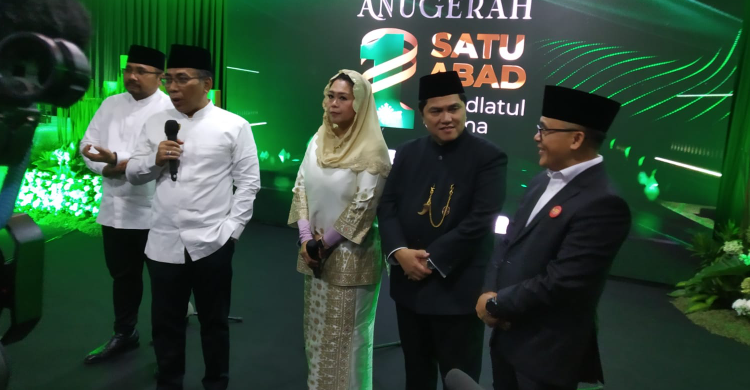 Ketum PBNU Paparkan Agenda Klaster Keramat Di Anugerah Satu Abad NU