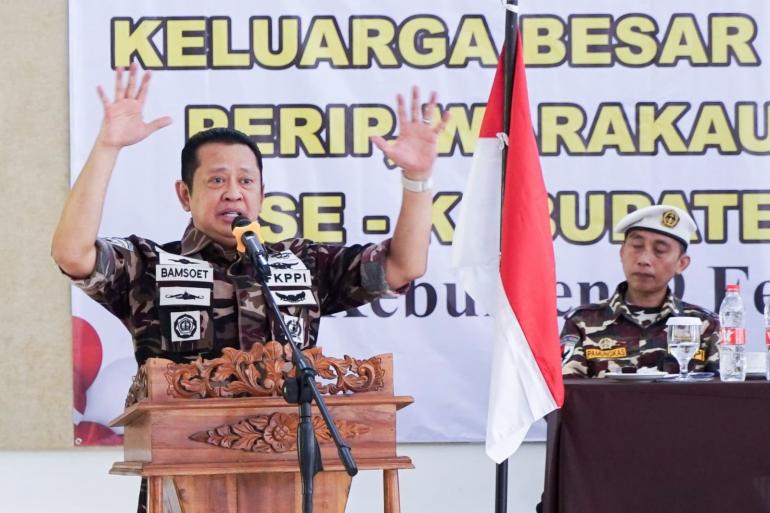 Bamsoet Ajak FKPPI Dan PEPABRI Tak Lupa Gunakan Hak Pilih Pada 14 Februari