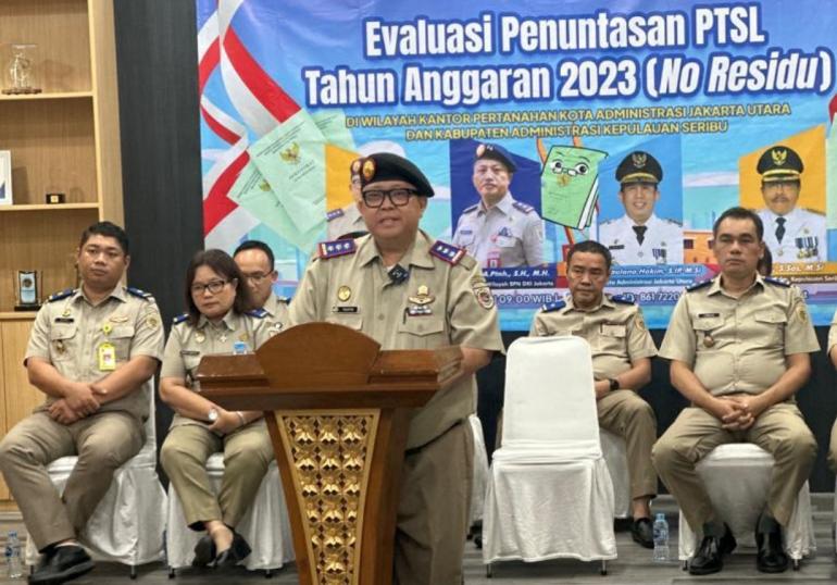 BPN Jakarta Utara Tuntaskan PTSL 2023 Tanpa Residu