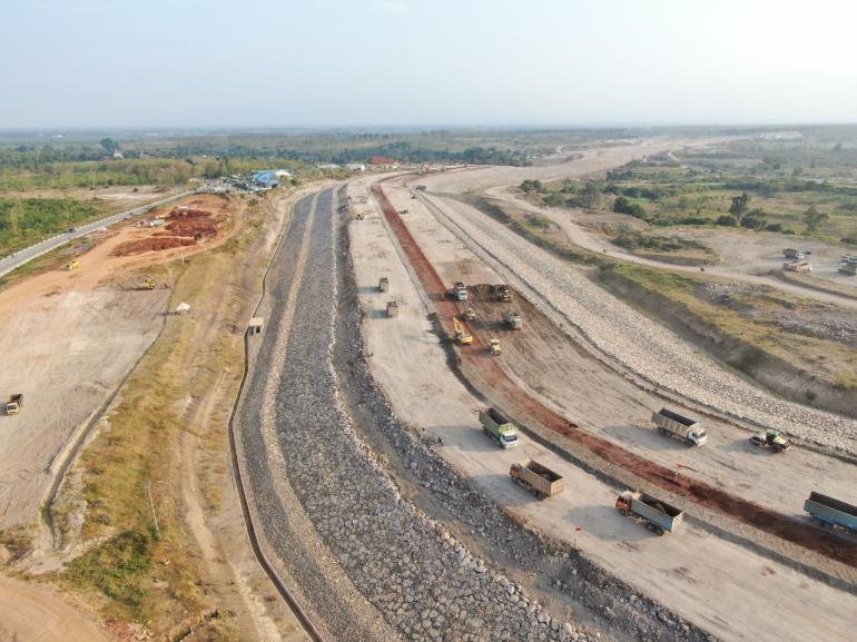 Brantas Abipraya Sedang Membangun Bendungan Terpanjang Di Asia Tenggara