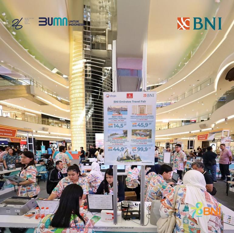 Gelar Travel Fair Yang Ketiga Kali BNI Dan Emirates Tawarkan Tiket Promo