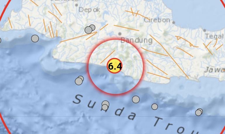 Gempa M Guncang Garut Tidak Berpotensi Tsunami