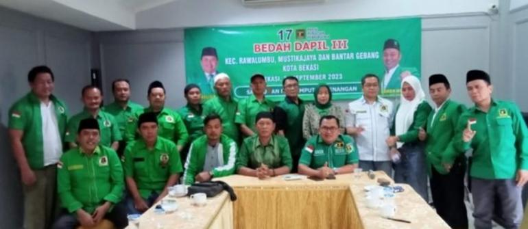 Kawal Sosialisasi Di Masa Kampanye PPP Kota Bekasi Bakal PAW Caleg