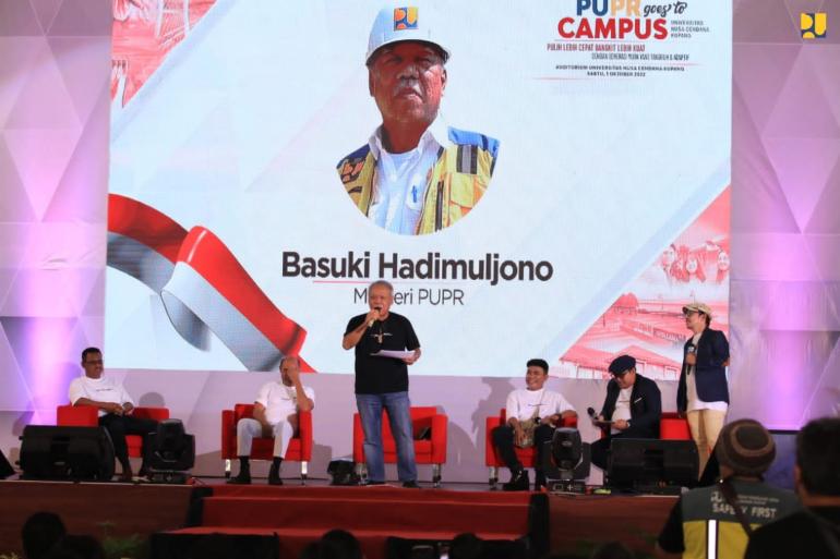 Menteri Basuki Ajak Mahasiswa Undana Jadi Generasi Tangguh Dan Adaptif