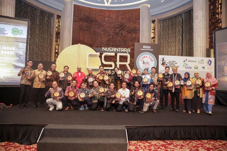 Pertamina Borong Penghargaan Csr Awards