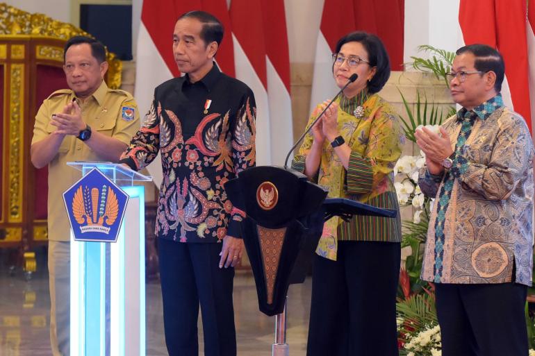 Serahkan DIPA Dan TKD 2024 Jokowi Panggunaan Anggaran Harus Tepat Sasaran