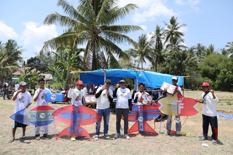 Gerakan Passeddingeng Ganjar Gelar Lomba Layang Layang Di Bone