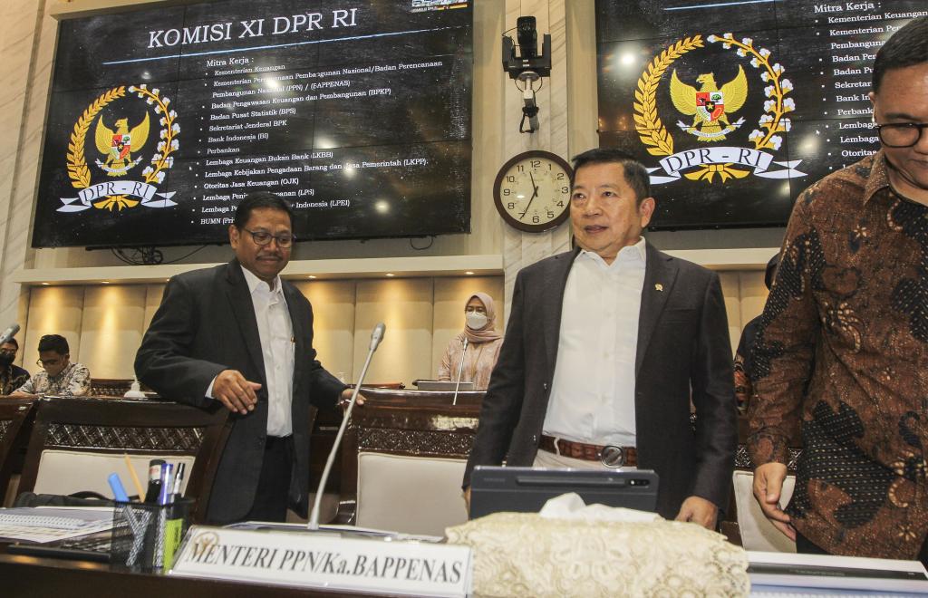 Kepala Bappenas Raker Dengan Komisi XI DPR