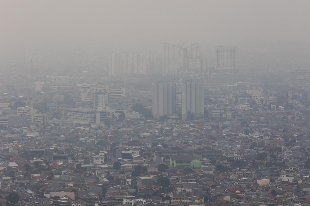 Polusi Kota Jakarta Tidak Sehat