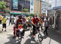 Tiga Pesepeda Asal Indonesia Gowes ke Mekah