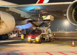 Airbus A380 Emirates Mendarat di Soetta, Pertamina Patra Niaga Layani Avtur