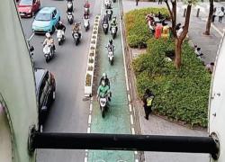 Baiknya Dihapus Atau Dipertahankan? Jalur Khusus Sepeda Sepi Pesepeda, Ramai Pemotor