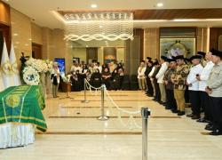 BPK Berikan Penghormatan Terakhir bagi Anggota BPK VI Almarhum Fathan Subchi