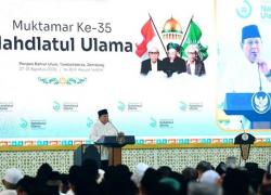 Buka Muktamar ke-35 Prabowo: NU Tentukan Masa Depan Bangsa
