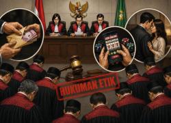 Dari Suap, Judol Sampai Selingkuh, 121 Hakim Dihukum Etik