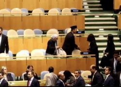 Delegasi Indonesia Walk Out Saat PM Israel Benjamin Netanyahu Bersiap Pidato