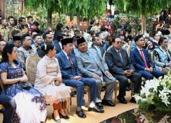Di Acara Pernikahan Putra Boy Thohir Prabowo-Jokowi-SBY Duduk Berdampingan