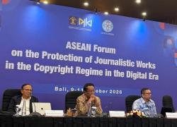 Di Forum Jurnalis ASEAN Menkum Supratman Dorong Perlindungan Hak Cipta Karya Jurnalistik di Era AI
