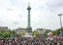 Di Tunisia, Prancis, Inggris, Hingga Amerika Isu Palestina Menggema Dalam Demo Hari Buruh