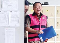 Diperiksa Tim 9 Febrie Pakai Rompi Pink, Tangan Diborgol