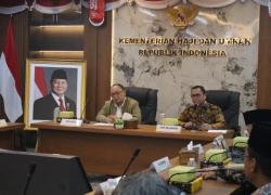 Entry Meeting BPK, Sekjen Kemenhaj Instruksikan Jajaran Kooperatif & Transparan
