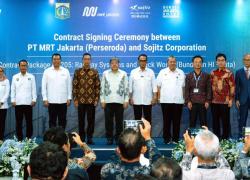 Garap Sistem Perkeretaapian Rute HI-Harmoni MRT Jakarta Gandeng Konsultan Asal Jepang