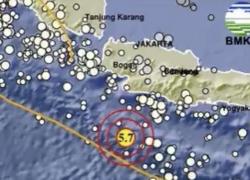 Gempa M5,7 Guncang Kabupaten Sukabumi, Tidak Berpotensi Tsunami