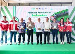 Grab, Kemenhub & AISI Gelar Pelatihan Keselamatan Berkendara 1.052 Driver Motor