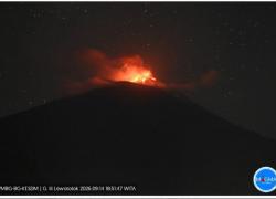 Gunung Ili Lewotolok Erupsi 76 Detik, Tinggi Kolom Letusan 200 Meter