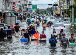 Hujan 48 Jam Nonstop, Bangkok Lumpuh Diterpa Banjir