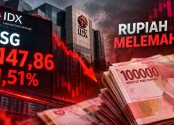 IHSG & Rupiah Kompak Merah