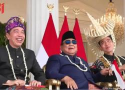 Jokowi - Prabowo - Gibran Mesra di HUT Kemerdekaan