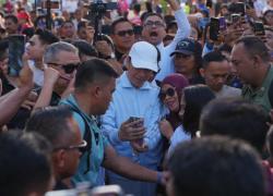 Jokowi Disambut Meriah di CFD Kupang, Warga: Bapak Kesayangan Pulang