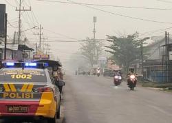 Kalimantan Tengah Diguyur Hujan Deras Kabut Asap Dari Kebakaran Hutan Mulai Menipis