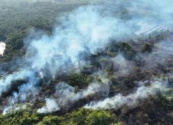 Karhutla Kalimantan Menggila Kasus Ispa Melonjak, Jam Sekolah Diundur