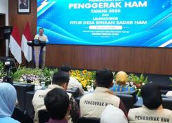 Kukuhkan 188 Penggerak HAM Kemenham Kawal Hak Rakyat Di Tingkat Desa