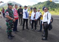 Kunjungi Pulau Banda, Menteri PU Rencana Bangun Ulang Bandara Bandaneira