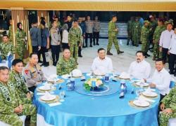 Menkopolkam, Panglima TNI, Kapolri Dan Jaksa Agung Ngumpul Di Mabes TNI AL Komunikasi Perkuat Sinergi Keamanan Dan Hukum Negara