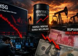 Minyak Dunia Meroket Lagi, IHSG Dan Rupiah Kena Getahnya