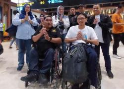 MIRAD Berangkatkan Ratusan Disabilitas Tempuh Arus Balik Lebaran
