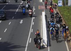 Pemprov DKI Janji Nggak Gusur Jalur Sepeda Jakarta