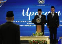 Perkuat Pengawasan Dan Integritas, Menteri Imipas Lantik Inspektur Jenderal Baru